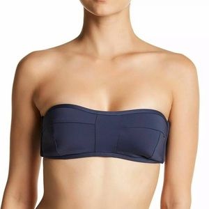NEW TAVIK Izzy Bandeau Ombré Blue Strapless L
